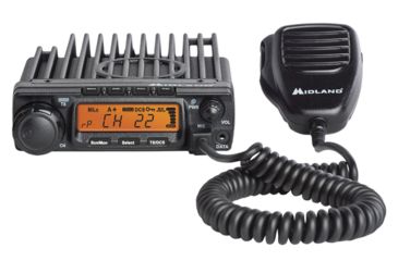 Image of Midland Radio 40 Watt Micro Mobile GMRS Radio, Black, MXT400