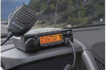 Image of Midland Radio 40 Watt Micro Mobile GMRS Radio, Black, MXT400