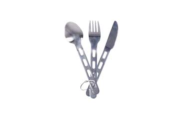 Image of MIL-TEC 3-Piece Stainless Steel Light Weight Eating Utensil