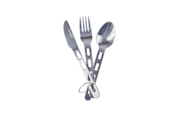 Image of MIL-TEC 3-Piece Stainless Steel Light Weight Eating Utensil