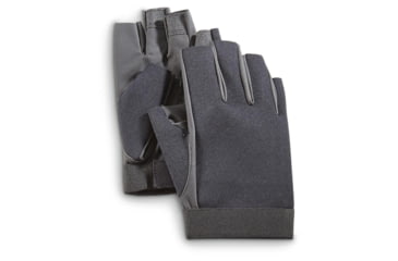 Image of MIL-TEC Neoprene Fingerless Gloves, Black, Extra Large, 11658002-905