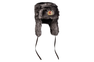 Image of MIL-TEC Shapka Winter Hat, Black, Small, 12104002-902