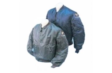Image of USED Military Surplus Vintage MA-1 Flight Jacket, Sage Green, Large, J6621SGL, EDEMO2