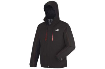 Image of Millet Black Mountain 3 in 1 Jacket - Mens-Black/Noir-X-Large