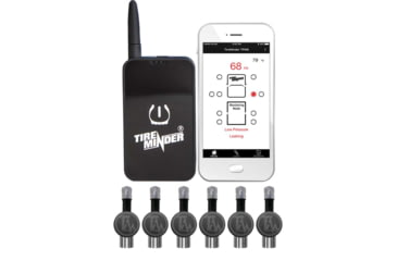 Image of Minder Research Tireminder Smart Tpms w/ 6 Flow Through Transmitters, TM22160
