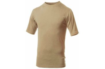 Image of Minus33 Algonquin Lightweight Short Sleeve Crew - Men's-Desert Sand-X-Large
