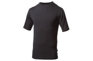 Image of Minus33 Algonquin Lightweight Wool Short Sleeve Crew, Black, X-Small, 703XS