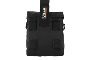 Image of MIRA Safety Drop-Leg Gas Mask Pouch, Black, None, DROPPOUCH