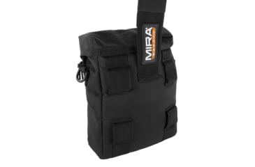 Image of MIRA Safety Drop-Leg Gas Mask Pouch, Black, None, DROPPOUCH