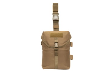 Image of MIRA Safety Military Pouch / Gas Mask Bag V2, Desert Tan, 11x8x4.5 inch, ACC-DRP-PCH-DTAN