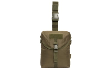 Image of MIRA Safety Military Pouch / Gas Mask Bag V2, Tacktical Green, 11x8x4.5 inch, ACC-DRP-PCH-TGR