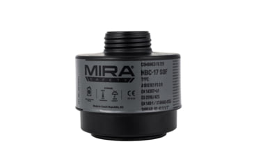 Image of MIRA Safety TAPR Tactical Air-Purifying Respirator Mask, NBC-17 SOF Filter, Black, TAPRKIT-7