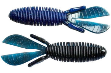 Image of Missile Baits Baby D Bomb Soft Bait, 7, 3.65in, Bruiser Flash, MBBD365-BRF