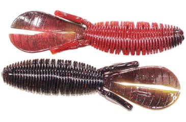 Image of Missile Baits Baby D Bomb Soft Bait, 7, 3.65in, El Diablo, MBBD365-DBLO