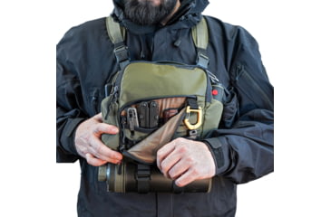 Image of Mission First Tactical Achro Chest Pack &amp; Harness, Forest, Small-Large, B2-CP-FN-S-L