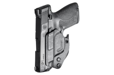 Image of Mission First Tactical Minimalist IWB Holster Smith &amp; Wesson M&amp;P Shield 1.0 &amp; 2.0 9mm/.40 Cal, Ambidextrous, Black, H2SWSHAIWBM