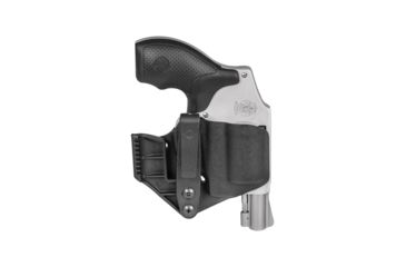 Image of Mission First Tactical Minimalist IWB Holster, Smith &amp; Wesson J Frame Revolvers, Ambidextrous, Black, H2SWJAIWBM
