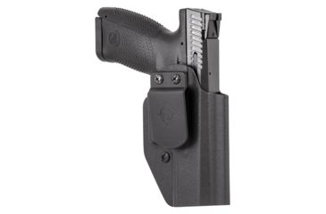 Image of Mission First Tactical IWB/OWB Holster, AIWB, CZ P-10 Compact, Ambidextrous, Black, HCZP10CAIWBA