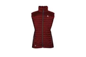 Image of Mobile Warming 7.4V Heated Back Country Vest - Womens, Burgandy, Large, MWWV04310420