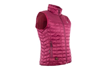 Image of Mobile Warming 7.4V Heated Back Country Vest - Womens, Burgundy, Large, MWWV04310420