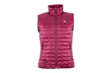 Image of Mobile Warming 7.4V Heated Back Country Vest - Womens, Burgundy, Large, MWWV04310420