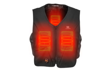 Image of Mobile Warming 7.4V Heated Smart Thawdaddy Vest - Mens, Black, Extra Large, MWUV11010621