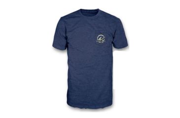 Image of Mojo Sportswear Company Striper Sea Chart Short Sleeve Pocket T - Shirt - Mens, Nautical Navy, 2XL, NTCN - 2XL - MSSCST