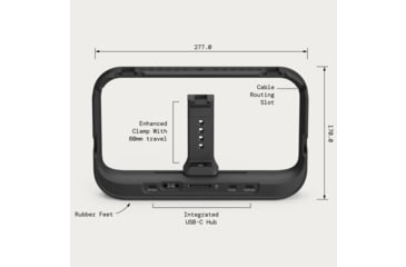 Image of Moment Mobile Supercage w/Integrated USB-C Hub, Aluminum/Rubber, 107-154