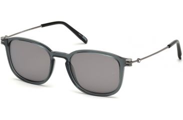 Image of Mont Blanc MB698S Sunglasses - Grey Frame Color