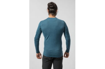 Image of Montane Primino 140G 7 Summits Long Sleeve T-Shirt - Mens, Narwhal Blue, 2XL, MP7SLNARZ08