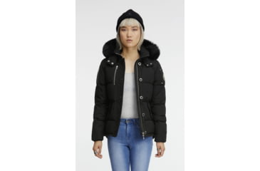 Image of Moose Knuckles 3Q Jacket Lds, Blk W Blk, M MK2229L3Q-291-M