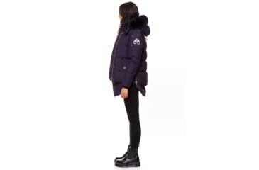 Image of Moose Knuckles 3Q Jacket Women's, Abyss / Black Fur, L, MK2229L3Q-523-L