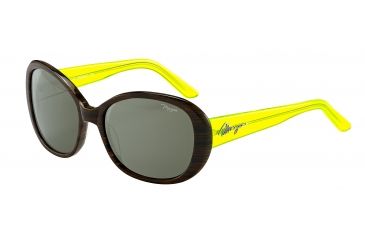 Image of Morgan Prescription Sunglasses 207157 Bifocal Yellow Frame Brown Lens