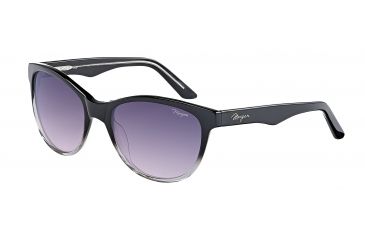 Image of Morgan Prescription Sunglasses 207161 Bifocal Black Frame Purple Lens