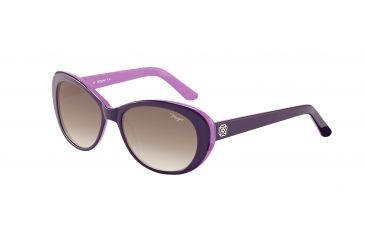 Image of Morgan Prescription Sunglasses 207176 Bifocal Purple Frame Brown Lens