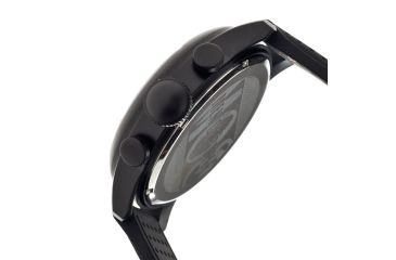 Image of MOS La101 Los Angeles Mens Watch, 47mm, Black Strap, White/Black Dial MOSLA101
