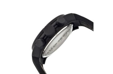 Image of MOS MB105 Melbourne Mens Watch, 48mm, Black Strap, Black Dial MOSMB105