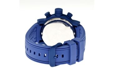 Image of MOS MB102 Melbourne Mens Watch, 48mm, Blue Strap, Black Dial MOSMB102