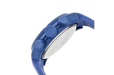 Image of MOS MB102 Melbourne Mens Watch, 48mm, Blue Strap, Black Dial MOSMB102