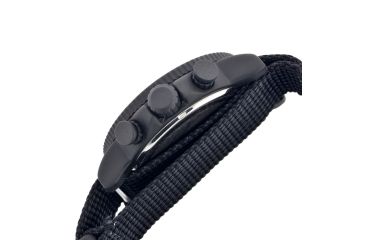 Image of SP102 Sao Paulo Mens Watch, black Band, Black Bezel, Black Markers, Black Face