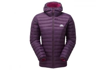 Image of Mountain Equipment Arete Hooded Jacket, Blackberry, Medium 2744-297-M-DEMO