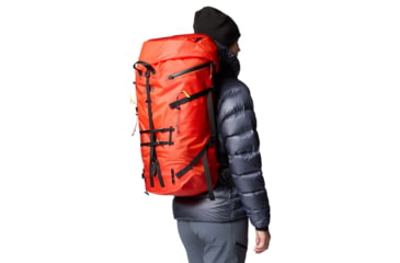 Image of Mountain Hardwear Alpine Light Roll Top 45L Backpack, State Orange, S/M, 2094681-842-S/M