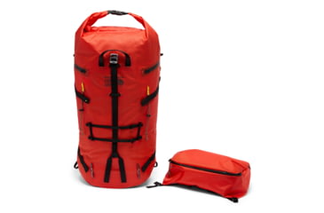 Image of Mountain Hardwear Alpine Light Roll Top 45L Backpack, State Orange, S/M, 2094681-842-S/M