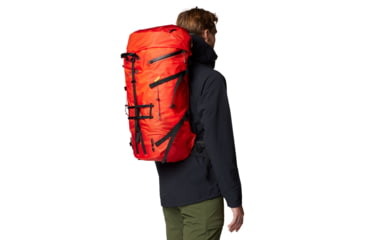 Image of Mountain Hardwear Alpine Light Roll Top 45L Backpack, State Orange, S/M, 2094681-842-S/M