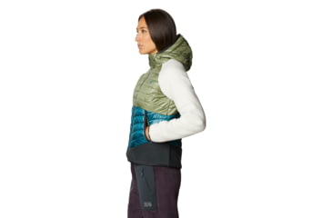 Image of Mountain Hardwear Altius Hybrid Hoody - Women's, Field, Small, OL8190354-S