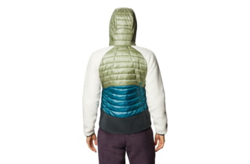 Image of Mountain Hardwear Altius Hybrid Hoody - Women's, Field, Small, OL8190354-S