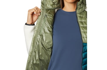 Image of Mountain Hardwear Altius Hybrid Hoody - Women's, Field, Small, OL8190354-S