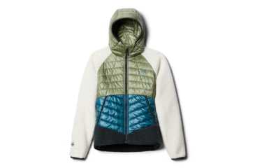 Image of Mountain Hardwear Altius Hybrid Hoody - Women's, Field, Small, OL8190354-S