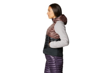 Image of Mountain Hardwear Altius Hybrid Hoody - Women's, Warm Ash, Medium, OL8190249-M