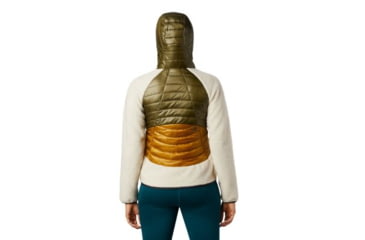 Image of Mountain Hardwear Altius Hybrid Hoody - Womens, Dark Bolt, Extra Small, 1865681236-XS